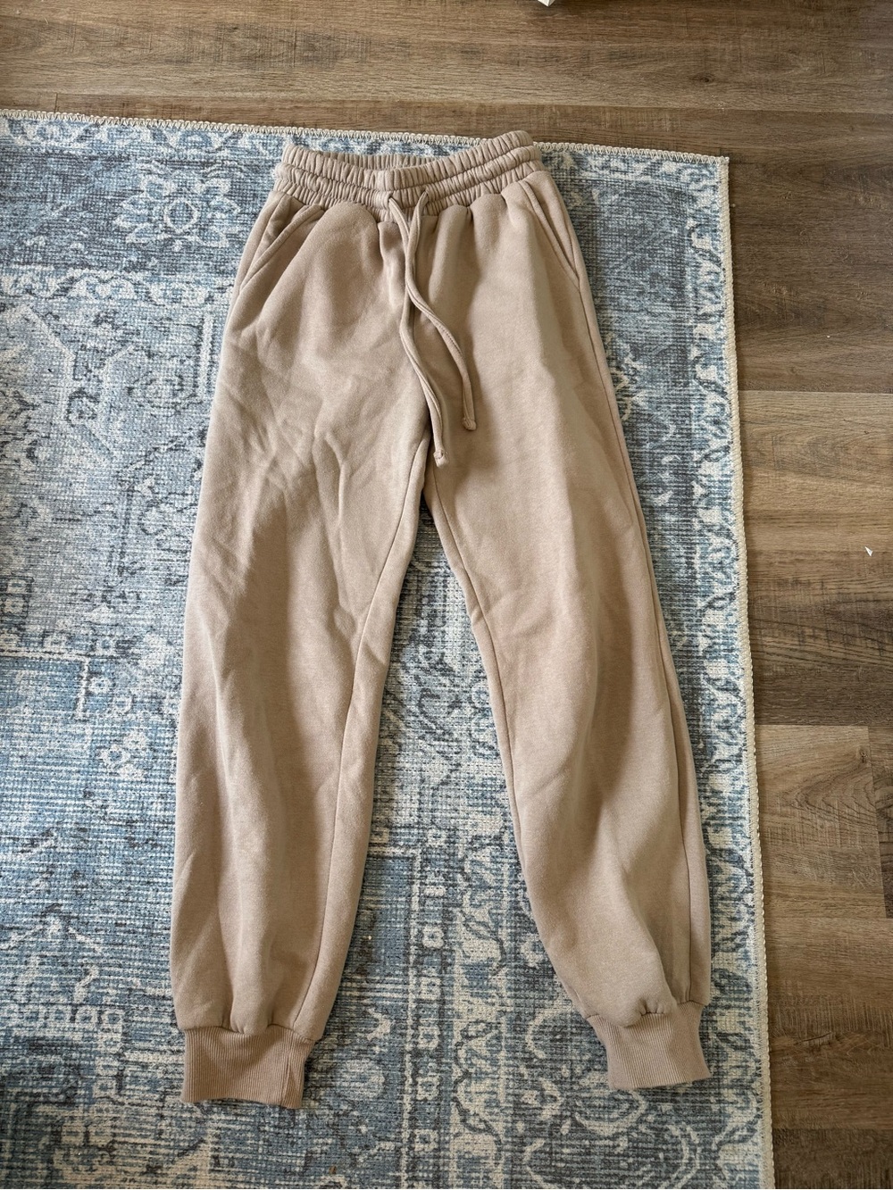 Women’s Tan Jogger Sweatpants
